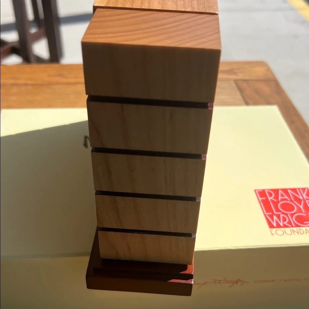 Bulova Usonian Ii Frank Lloyd Wright Mantel Clock 🕰️